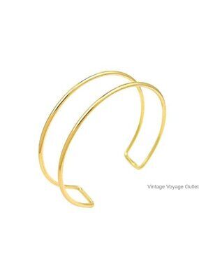 14K Gold Plated Starfish Arm Cuff Adjustable Upper Arm Bracelet